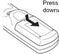 Press downw