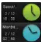SAMSUNG YP-M1 - Widget-Symbol hinzufügen/löschen - 7