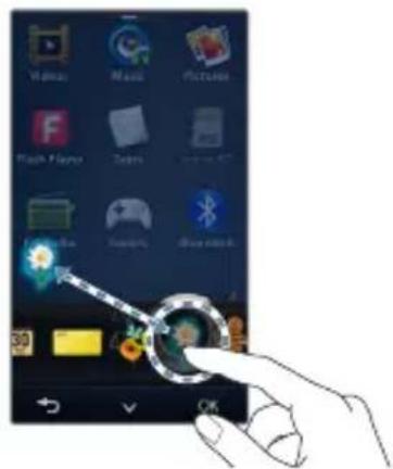 SAMSUNG YP-M1 - Widget-Symbol hinzufügen/löschen - 2