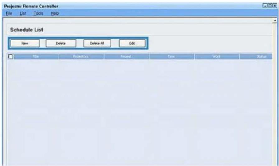 SAMSUNG L305 - 2: Zugreifen auf den Web browser von Samsung Projector Manager - 1