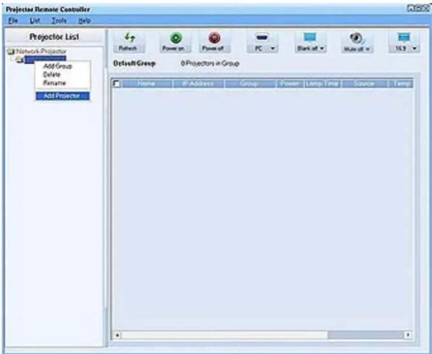 SAMSUNG L305 - 3-6-2. Projektorverwaltung mit PC-Software - 3