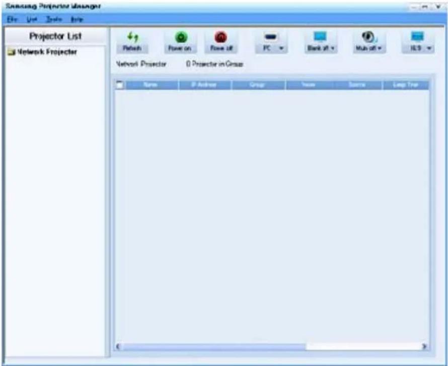 SAMSUNG L305 - 3-6-2. Projektorverwaltung mit PC-Software - 2