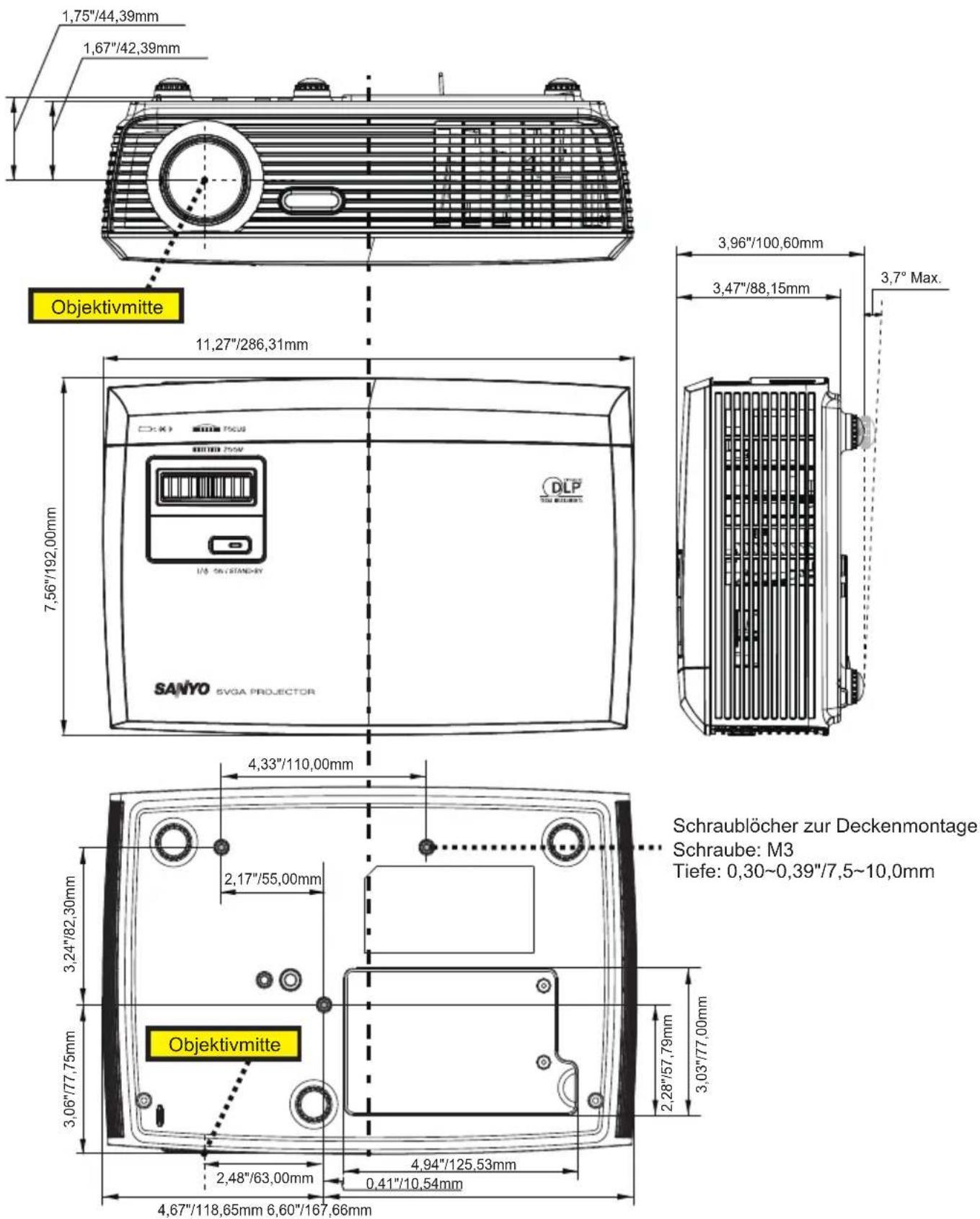 SANYO PDG-DSU30 - Format - 2