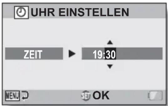 UHR EINSTELLEN ZEIT 19:30 NEW OK