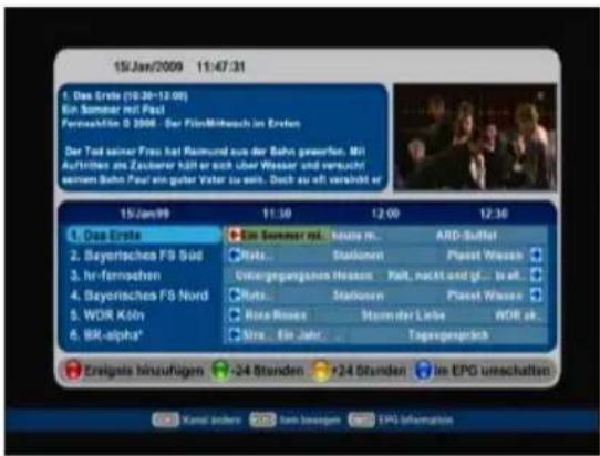 15/Jan/2009 11:47:31 1. Das Erste (10.30-12.00) Ein Sondere auf Paul Fernschaft D 2008. Der FilmMitsch im Erden Der Tod seiner Frau hat Raimund aus der Boho gewarfen. Mit Auftrittes als Zeuberer kührt er sich über Wasser und versucht seinem Boho Paul ein guter Vater zu eins. Durch zu oft vorschelt er 15/Jan/99 11:30 12:00 12:30 1. Das Erste Ein Summer ml. house m... ARD-Suffer 2. Beyortisches FS Süd Rats... Stadioren Planet Wasser 3. hr-fernochen Uwegegangsens Hessem Paft, nackt und gl... viell 4. Beyortisches FS Nord Rats... Stadioren Planet Wasser 5. WOR Köln Rosa Rises Humder Liebe WOR ak... 6. BR-alpha* Strx... Ein Jahr... Tagevagspräch Ereignis hinaufügen -24 Stunden >24 Stunden im EPG umschalten Kanal anders Bank bewegen EPS Information