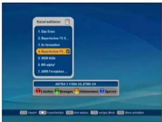 Kanal editieren 1. Das Erste 2. Bayerisches FS S... 3. Ja-temsebert 4. Bayerisches FS 5. VDR Köln 6. BR alpha* 7. SWR Fernschen ... A57RA 1 11836 (H) 27500 3/4 Löschern Bswergen Umbenswasser Spentiva Favort Fauvortenlals Horn-wahlen Ertriges Masp Dewu erfektion