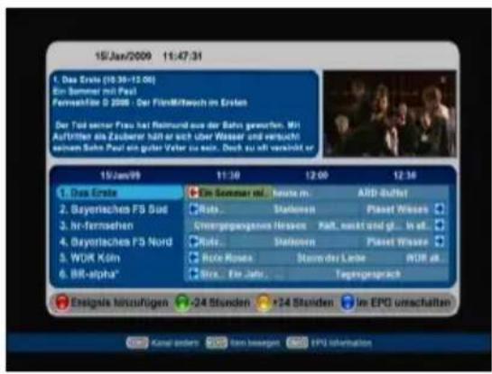 15/Jan/2009 11:47:31 1. Das Erste (10:30-12:00) Ein Sommer mit Paul Fernschaff S 2008 : Der Film/Britwech im Ersten Der Tod seiner Frau hat Raimund aus der Beiz gewochen. Mit Auftrittler ein Zeuberer hält er sich über Wasser und versucht seinen Sehe Paul ein gutter Vater zu sein. Doch zu all versetzt er 15/Jan/99 11:30 12:00 12:36 1. Das Erste 2. Bayerisches FS Sud 3. Ir-fermschen 4. Bayerisches FS Nord 5. WDR Köln 6. BR-alpha* Ein Sommer mit heute m. Risitz Stellenen Planet Wissen Energiegegenene Hessen, Raft, nacht und gl. in af. Risitz Stellenen Planet Wassen Risitz Rosea Stamm der Lankie WDR at. Strz. Ein Jahr. Taggesprach Enstige kürzufügen -24 Stunden +24 Standen Im EPG umschaften Kanal anders GEM dem bewegen EPG information