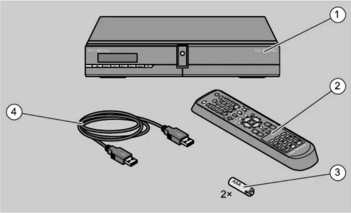 SetOne TX-9000 HD - Lieferumfang - 1