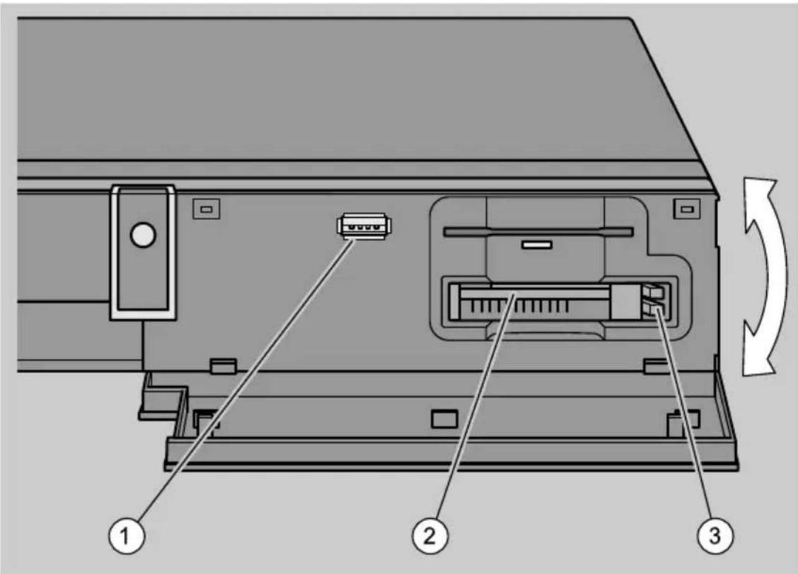 SetOne TX-9000 HD - Smartcards und USB-Speichermedien verwenden - 1