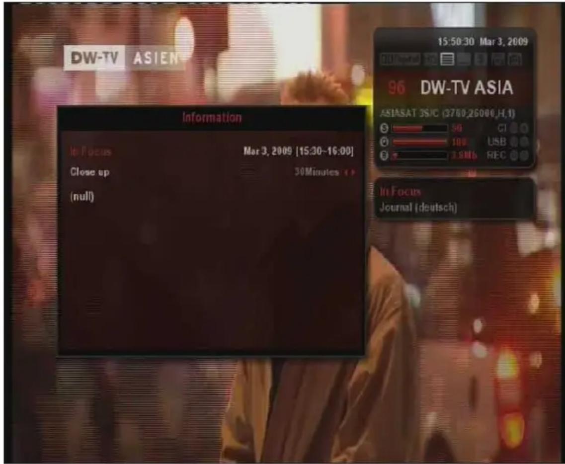 DW-TV ASIEN Information In Focus Mar 3, 2009 [15:30-16:00] Close up 30Minutes (null) 15:50:30 Mar 3, 2009 96 DW-TV ASIA ASIASAT 3SIC (3760:26000,H.1) 5G CI 100 USB 3.8Mb REC In Focus Journal (deutsch)