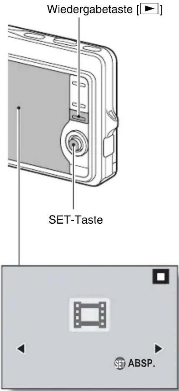 SANYO VPC-X1420 - Drücken Sie die SET-Taste. - 1