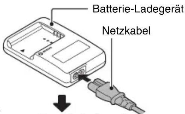 Batterie-Ladegerät Netzkabel