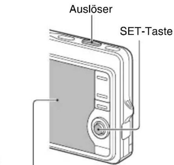 Auslöser SET-Taste