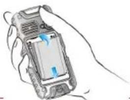 SONIM XP3 Quest - Einlegen des Akkus - 1