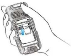 SONIM XP3 Quest - Einlegen der Micro SD-Karte im Telefon - 1
