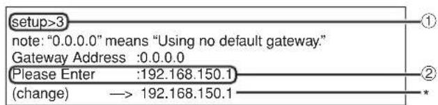 SHARP PG-F325W - ([3]Default Gateway) - 1