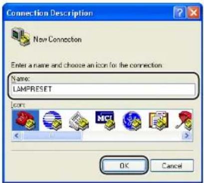 SHARP PG-F325W - Wiedereinstellung des Lampentimers des Projektors über LAN - 1
