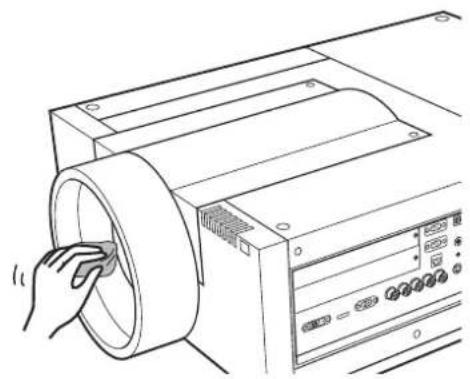 SANYO PLC-HF10000L - Cleaning the Projector Cabinet - 1