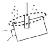 SANYO PLC-HF10000L - CAUTION ON HANGING FROM THE CEILING - 1