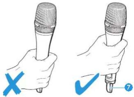 SENNHEISER SKM 100-865 G3 - VORSICHT! Verringerung der Sendeleistung - 1