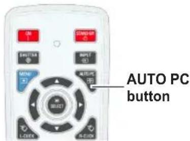 AUTO PC button