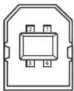 SANYO PLC-HP7000L - USB CONNECTOR (Series B) - 1