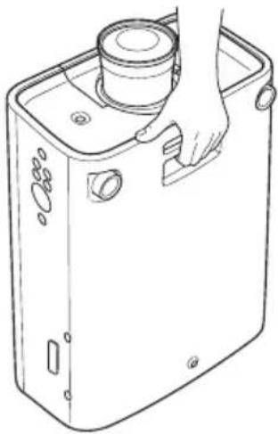 SANYO PLC-HP7000L - CAUTION IN CARRYING OR TRANSPORTING THE PROJECTOR - 1