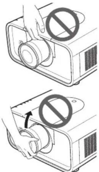 SANYO PLC-HP7000L - Cautions in Handling the Projector - 1