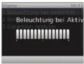 Snom 2795 - - Leuchtstärke. - 2