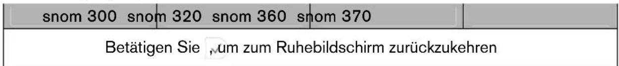 Snom 3038 - Aktivierung - 3