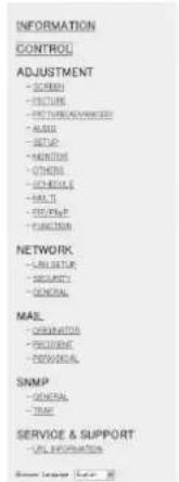 INFORMATION CONTROL ADJUSTMENT - SCREEN - FICTION - FICTION/ADVANCED - CARD - SETUP - MINDUSTRY - OTHERS - DOCUMENTS - MAIL - DISCREP - FUNCTION NETWORK - LABELTUR - SECURITY - GENERAL MAIL - OBLIGATORIO - PRECIENT - PERSONAL SNMP - GENERAL - TRAP SERVICE & SUPPORT - UTIL INFORMATION