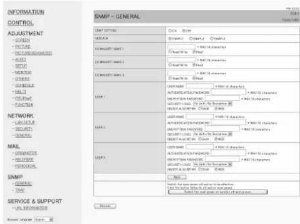 SHARP PN-R903 - SNMP - 1