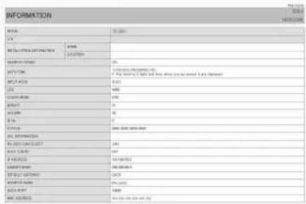 SHARP PN-R703 - ■ INFORMATION - 2