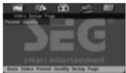 SEG DPP 1305-070 - Video-Einstellungs-Seite - 1