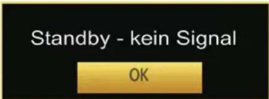 Standby - kein Signal OK