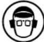 Snow Joe Saw SWJ701E - Safety Symbols - 4