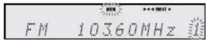 SHARP DKKP85PH - ■Abspeichern eines Senders - 1