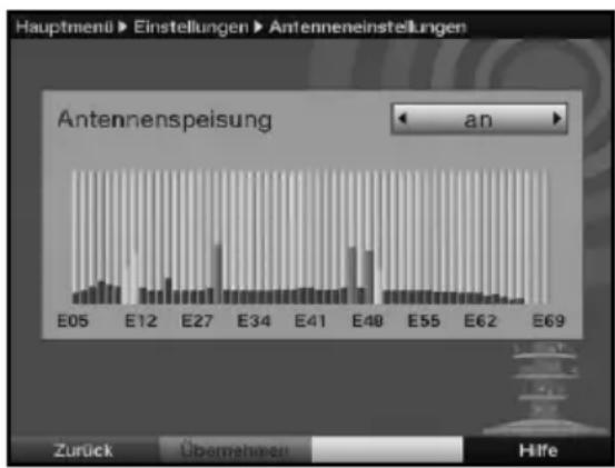 TECHNISAT DigiPal 2 e - Antenneneinstellungen - 1
