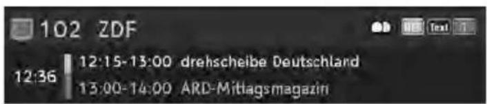 102 ZDF 12:36 12:15-13:00 drehscheibe Deutschland 13:00-14:00 ARD-Mittagsmagazin