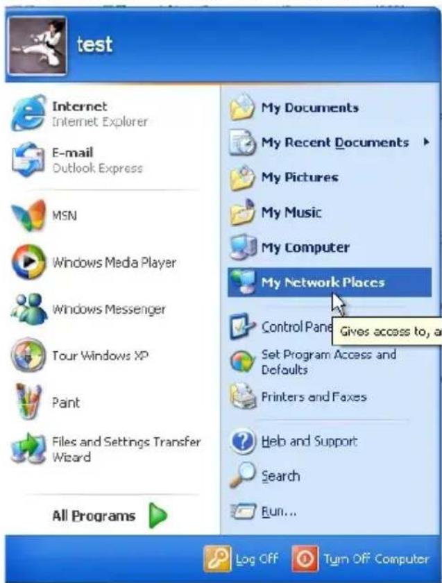 test Internet Internet Explorer E-mail Outlook Express MSN Windows Media Player Windows Messenger Tour Windows XP Paint Files and Settings Transfer Wizard All Programs My Documents My Recent Documents My Pictures My Music My Computer My Network Places Control Panel Gives access to, Set Program Access and Defaults Printers and Faxes Help and Support Search Run... Log Off Turn Off Computer