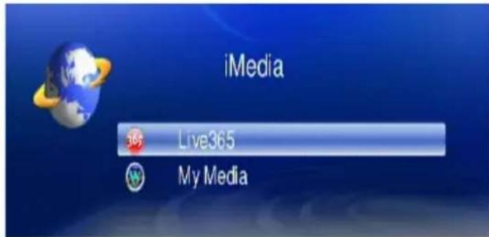 iMedia Live365 My Media