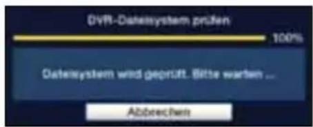 DVRI-Datensystem prüfen 100% Datensystem wird geprüft. Bitte warten ... Abbrechen