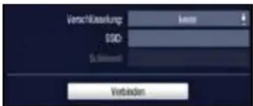 Verschließung: Name SSD: Submmort Verbinden