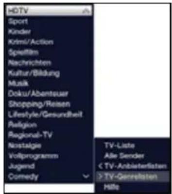 HDTV Sport Kinder Krimal/Action Spielfirm Nachrichten Kultur/Bildung Musik Doku/Abenteuer Shopping/Reisen Lifestyle/Gesundheit Religion Regional-TV Nostalgie Vollprogramm Jugend Comedy TV-Liste Alle Sender < TV-Anbieterlisten > TV-Genre