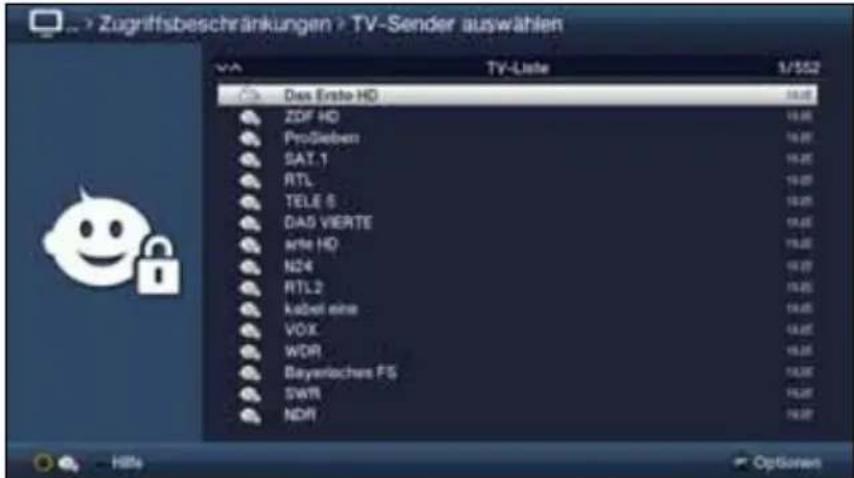 Zugriffsbeschränkungen > TV-Sender auswählen TV-Liste 1/$52 Das Erste HD 19.00 ZDF HD 19.00 ProSieben 19.00 SAT.1 19.00 RTL 19.00 TELE 6 19.00 DAS VIERTE 19.00 Wife HD 19.00 N24 19.00 RTL2 19.00 kabel eine 19.00 VOX 19.00 WDR 19.00 Bayerisches FS 19.00 SWR 19.00 NDR 19.00