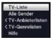 TECHNISAT DIGIT ISIO C - Optionsauswahl - 1