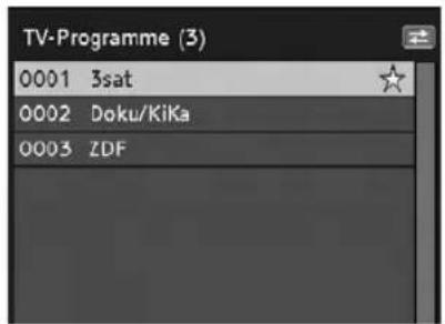 TV-Programme (3) 0001 3sat 0002 Doku/KiKa 0003 ZDF