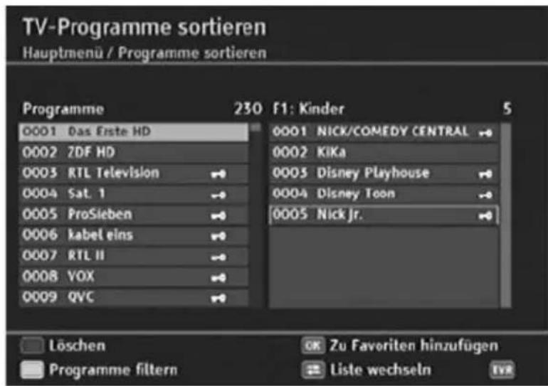 TV-Programme sortieren Hauptmenü / Programme sortieren Programme 230 F1: Kinder 5 0001 Das Erste HD 0002 ZDF HD 0003 RTL Television 0004 Sat. 1 0005 ProSieben 0006 kabel eins 0007 RTL II 0008 VOX 0009 QVC 0001 NICK/COMEDY CENTRAL 0002 KiKa 0005 Disney Playhouse 0004 Disney Toon 0005 Nick Jr. Löschen Programme filtern Zu Favoriten hinzufügen Liste wechseln