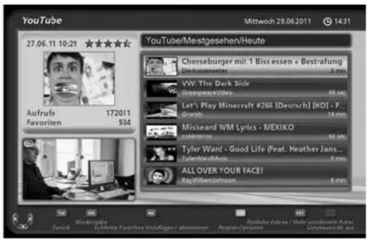 YouTube 27.06.11 10:29 ★★★★ ★ Aufrufe 172011 Favoriten 534 YouTube/Mestgesehen/Heute Cheeseburger mit 1 Bliss essen + Bestrafung Die Auszinsatz 3 min VW: The Dark Side GreetspaceVideo 66 sec Let's Play Minecraft #265 [Deutsch] [HDI] - F... Growth 14 min Misheard WM Lyrics - MEXIKO Coldwater 62 sec Tyler Ward - Good Life (Feat. Heather Jans... Tyler/WardMusic 3 min ALL OVER YOUR FACE! Ray Willeminjanson 6 min