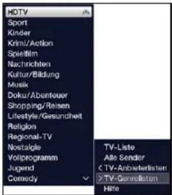 HDTV Sport Kinder Krimal/Action Spielfilm Nachrichten Kultur/Bildung Musik Doku/Abenteuer Shopping/Reisen Lifestyle/Gesundheit Religion Regional-TV Nostalgie Vollprogramm Jugend Comedy TV-Liste Alle Sender CTV-Anbieterlisten >TV-Genreelisten Helle